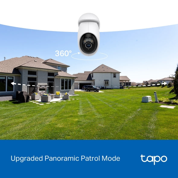 Tapo Outdoor Pan/Tilt Security Wi-Fi Camera | TAPOC560WS