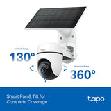 Tapo Solar-Powered Pan/Tilt Security Camera Kit | TAPOC610KIT