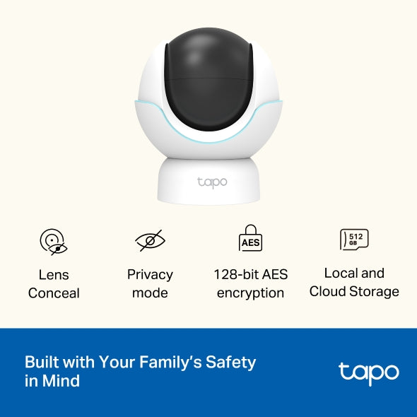 Tapo Dual-Lens Smart Baby Camera | TAPOC840