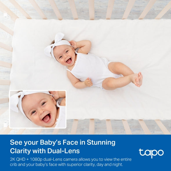 Tapo Dual-Lens Smart Baby Camera | TAPOC840