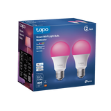 Tapo Smart Wi-Fi Light Bulb 2pk - Multicolour | TAPOL530E(2-PACK)