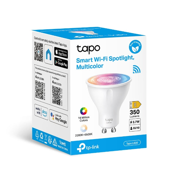 Tapo Smart Wi-Fi Spotlight - Multicolor | TAPOL630