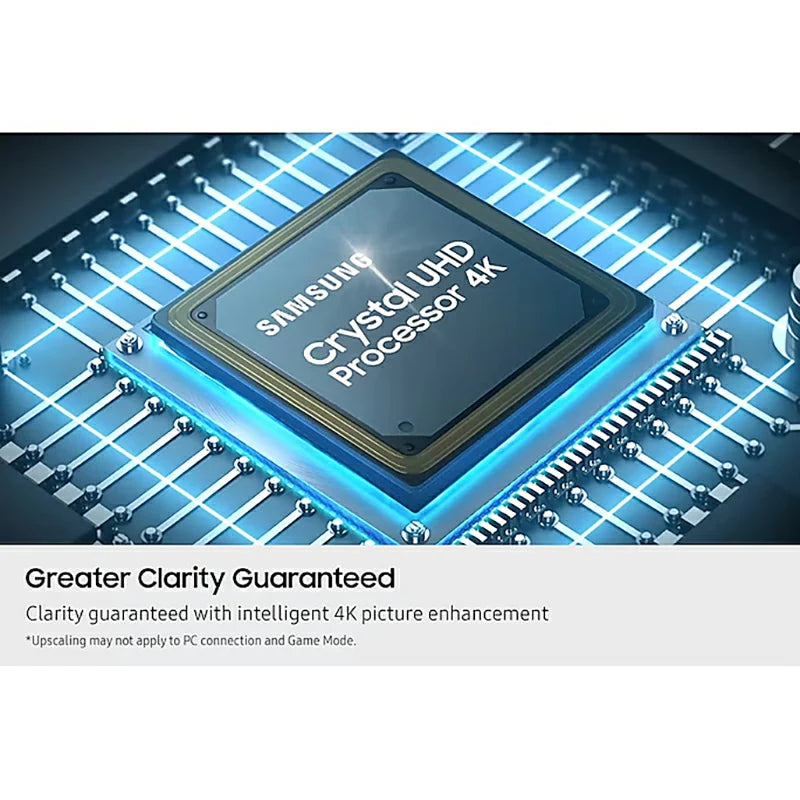 Samsung U7000F 43" 4K Smart TV (2025) - Black | UE43U7000FKXXU