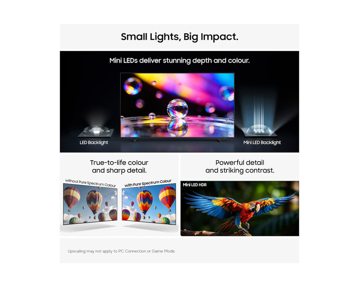 Samsung 65" Mini LED M70H 4K Vision AI Smart TV (2026) | UE65M70HAKXXU