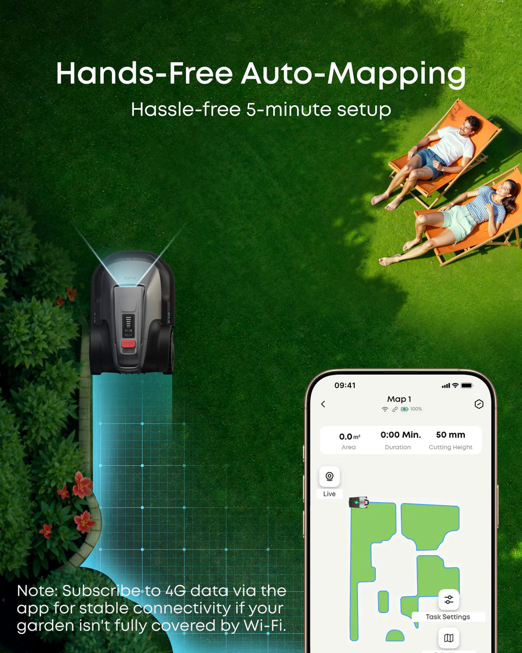 Eufy E18 Robot Lawn Mower | T28012A1