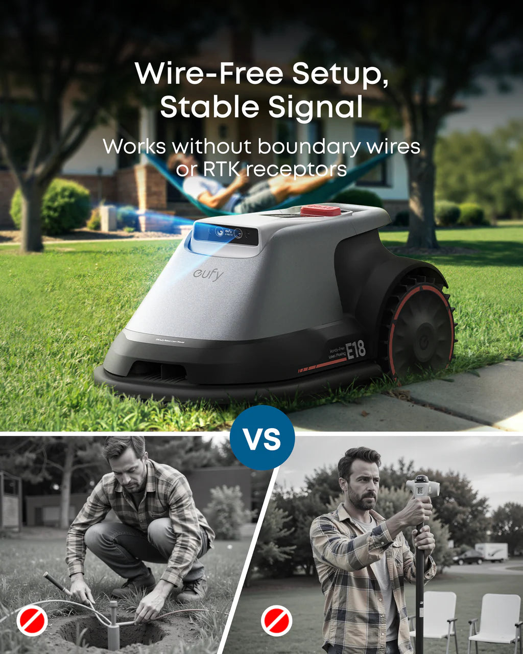Eufy E18 Robot Lawn Mower | T28012A1