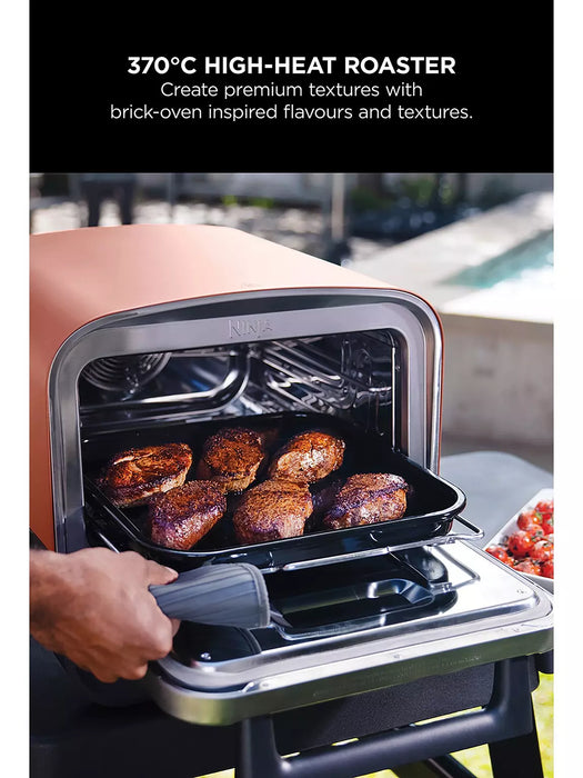 Ninja Woodfire Electric Outdoor Oven, Artisan Pizza Maker and BBQ Smoker OO101UK