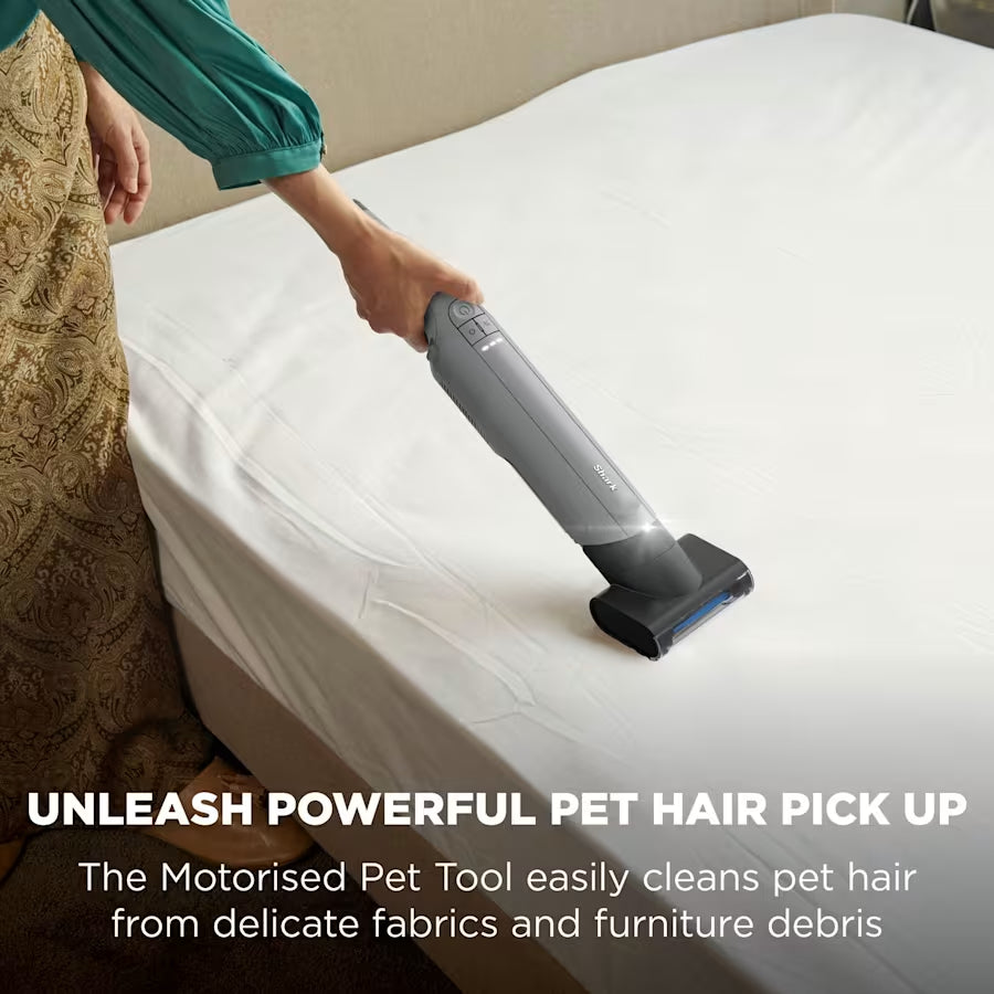 Shark WandVac Deluxe Pet Pro Cordless Handheld Vacuum – Stone Grey | WV501UK