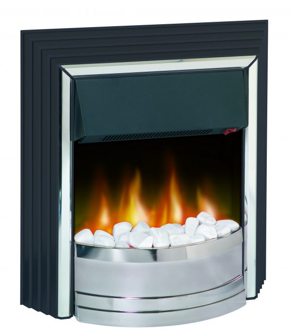 Dimplex Zamora Black Chrome Effect Electric Fire | ZAM20