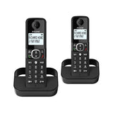 Alcatel F860 Duo Twin Cordless Phone - Black | ATL1423525