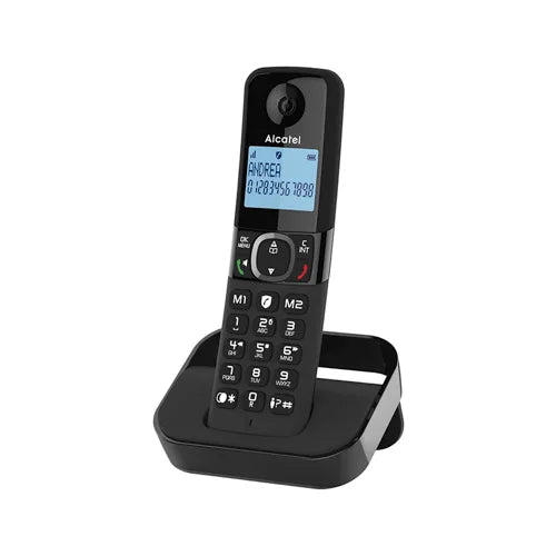 Alcatel F860 Duo Twin Cordless Phone - Black | ATL1423525