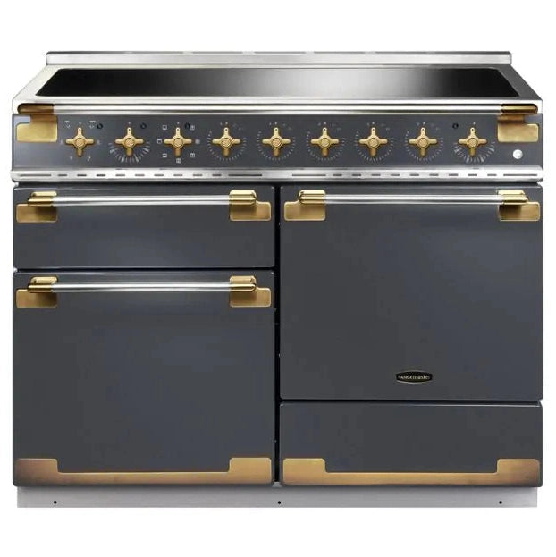 Rangemaster Elise Lux 110cm Induction - Slate & Antique Brass | ELS110EISL/AB