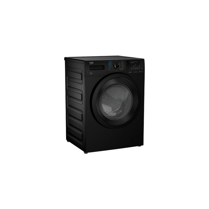 Beko 7/4kg Washer Dryer Black WDER7440421B