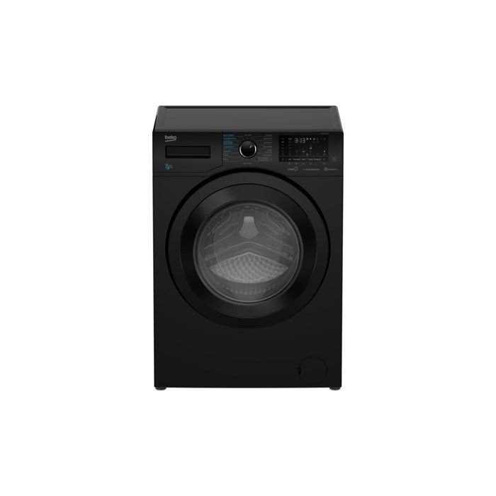 Beko 7/4kg Washer Dryer Black WDER7440421B