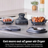 Ninja CRISPi 4-in-1 Portable Glass Air Fryer - Space Blue | FN101UKGY