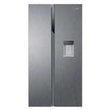 Haier 521L Frost Free Freestanding American Fridge Freezer - Silver | HSR3918EWPG