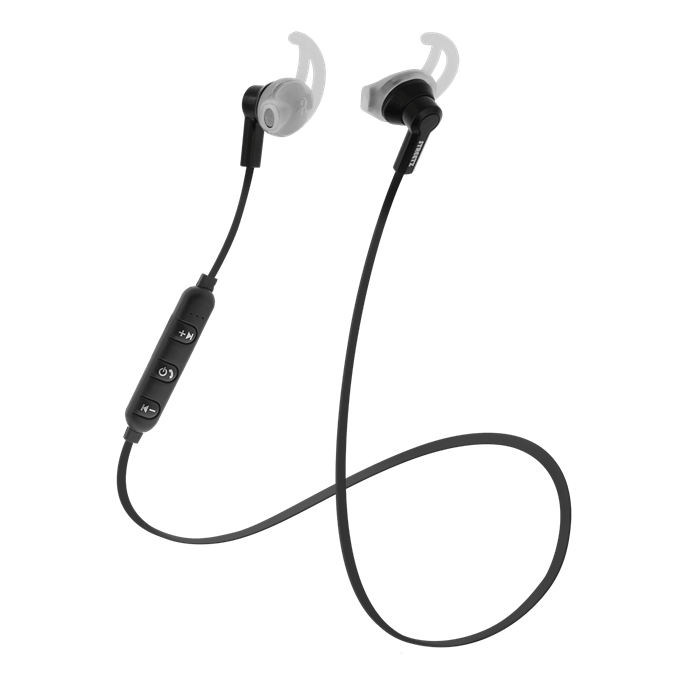 Streetz In-Ear Headphones - Black | HLBT303