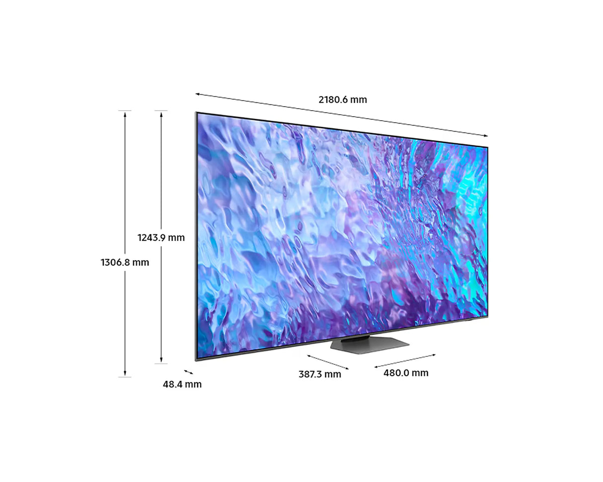 Samsung 98" Q80C QLED 4K HDR Smart TV | QE98Q80CATXXU