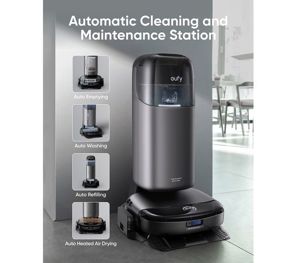 Eufy Omni S1 Pro + Filters Robot Vacuum Cleaner - Black | T2080GA1