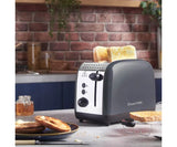 Russell Hobbs Stainless Steel 2 Slice Toaster – Grey | 26552