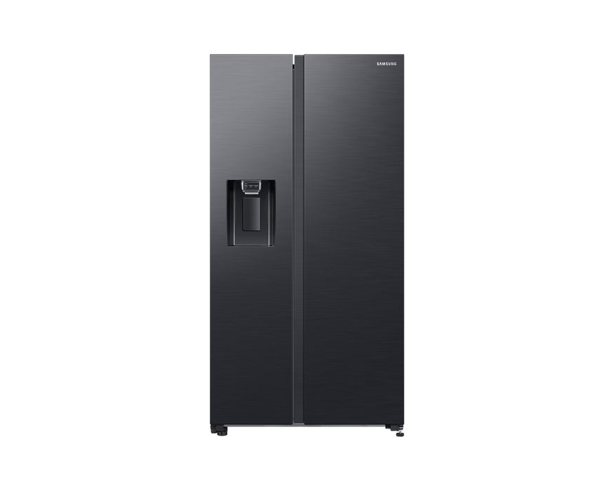 Samsung American Style Fridge Freezer with SpaceMax™ Black Steel RS65DG5403B1EU