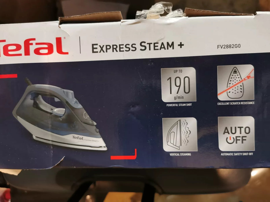 Tefal Express Steam Iron 2600W Blue & Grey FV2882G0