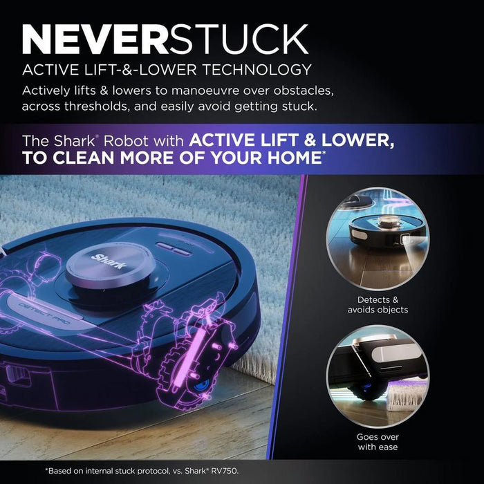 Shark PowerDetect Self-Empty Robot Vacuum RV2820VEUK