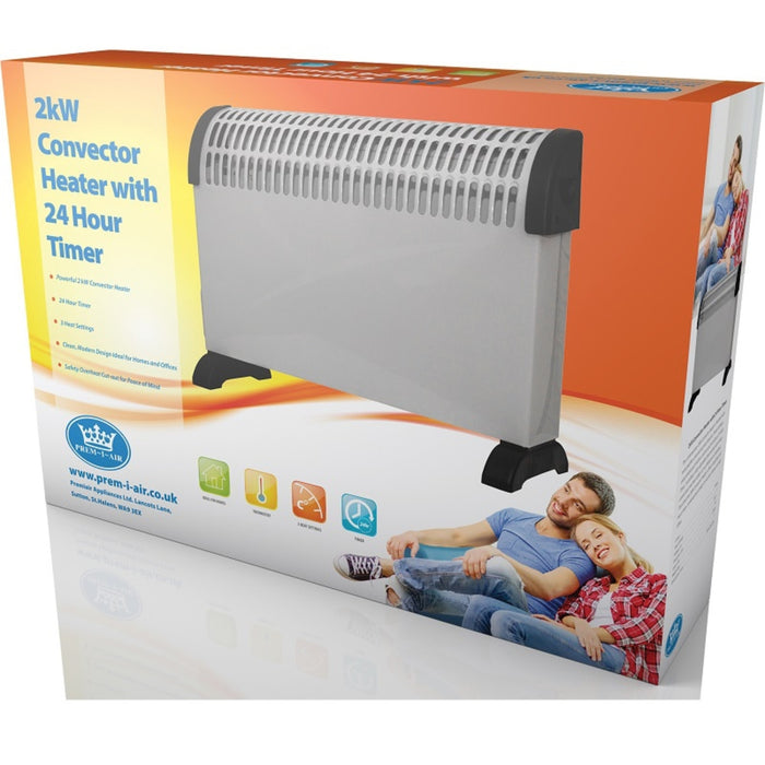 Prem-I-Air 2KW Convector Heater with 24 Hour Timer EH1890