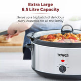Tower Slow Cooker 6.5L | T16040Y