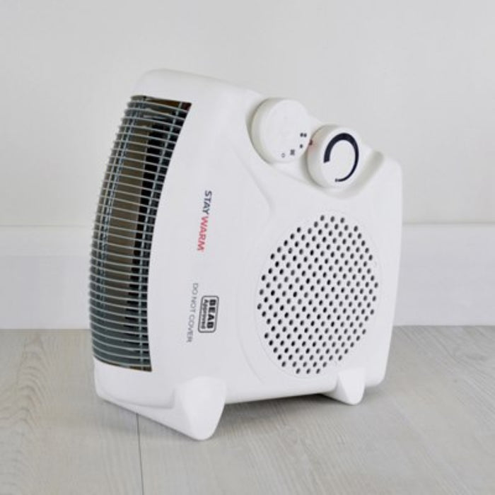 StayWarm 2000w Upright / Flatbed Fan Heater F2003WH