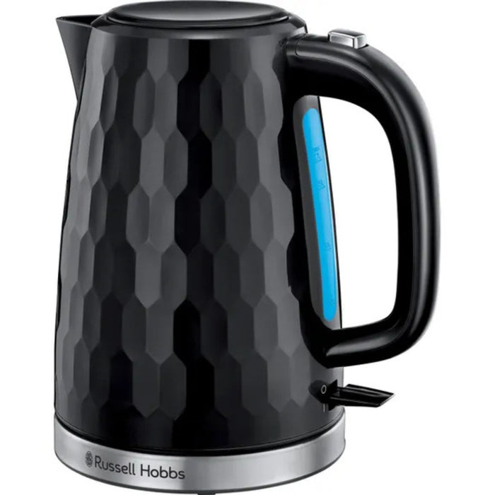 Russell Hobbs Honeycomb Electric 1.7L Cordless Kettle Black 26051