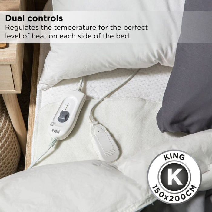 Russell Hobbs King Electric Underblanket RHEKB6003