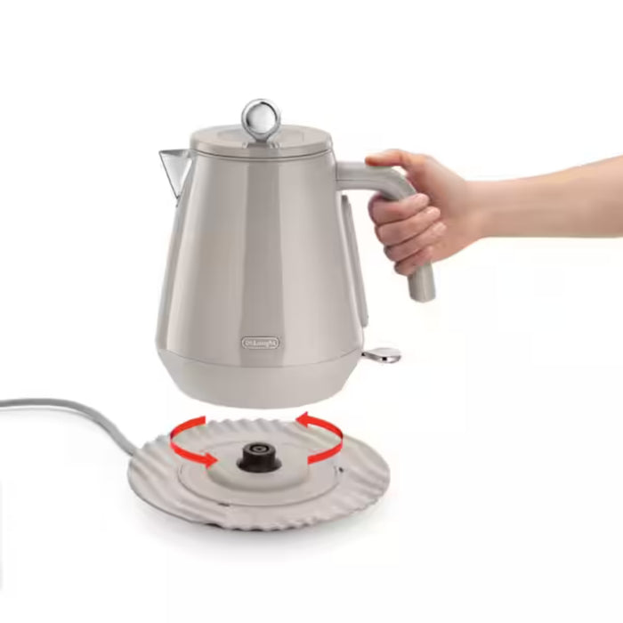 Delonghi Eclettica Kettle Beige KBY3001.BG