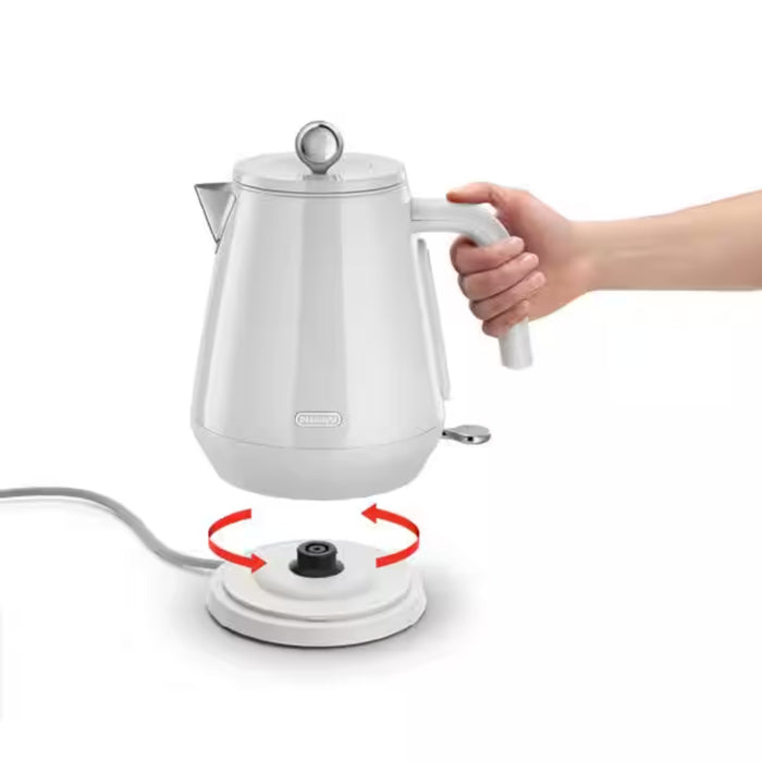 Delonghi Eclettica Kettle White KBY3001.W