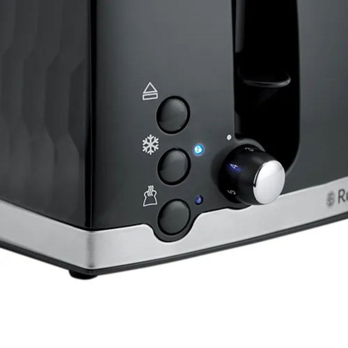 Russell Hobbs Honeycomb 4 Slice Toaster - Black | 26071