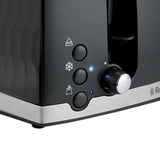 Russell Hobbs Honeycomb 4 Slice Toaster - Black | 26071