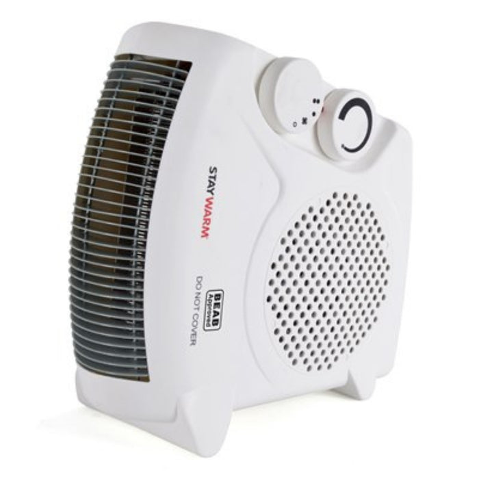 StayWarm 2000w Upright / Flatbed Fan Heater F2003WH