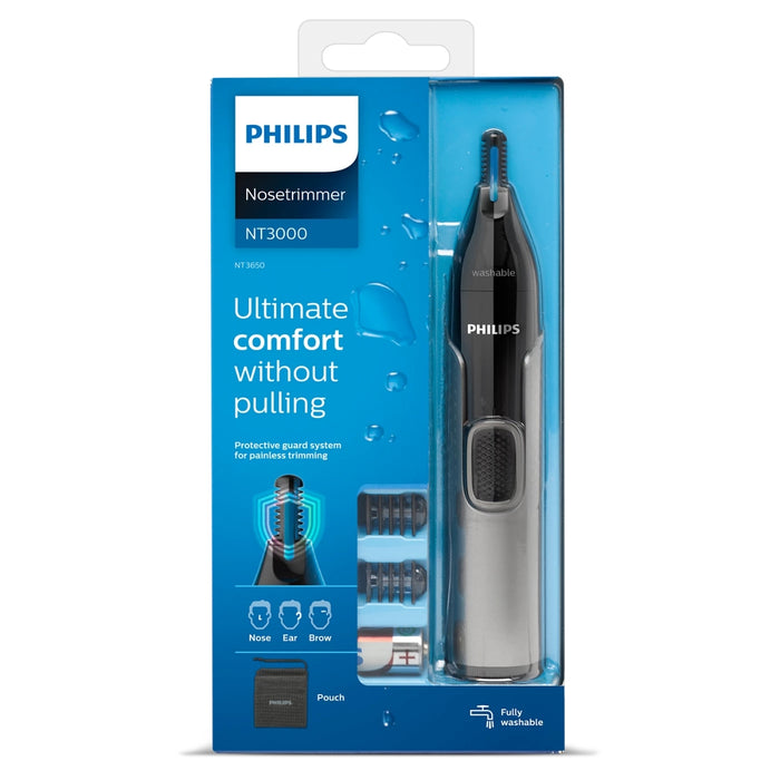 Philips Series 3000 Nose and Ear Hair Trimmer NT3650