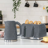 Russell Hobbs Honeycomb 4 Slice Toaster - Grey | 26073