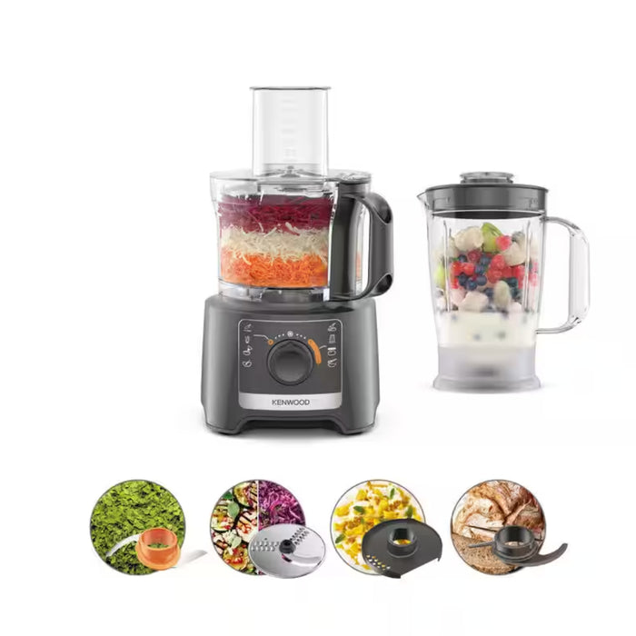 Kenwood MultiPro Compact Food Processor & Blender FDP31.170GY