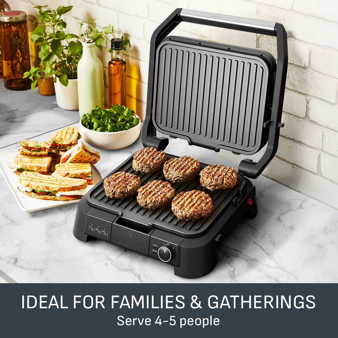 Tefal 3-in-1 Tabletop Grill - Black | GC5018G1
