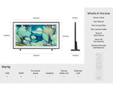 Samsung 43" LS03D QLED 4K Smart TV (2025) | QE43LS03FAUXXU